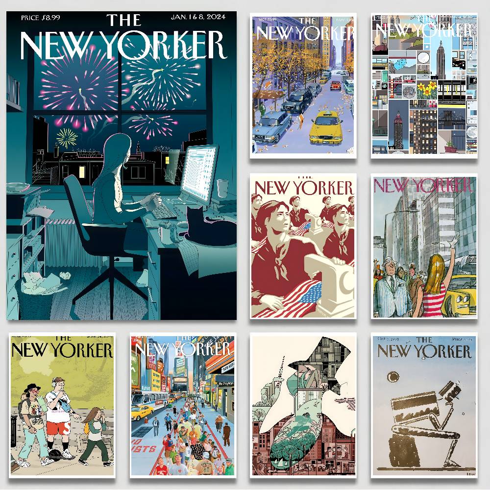 Home Decor Magazine - The New Yorker Magazine Home Wall
