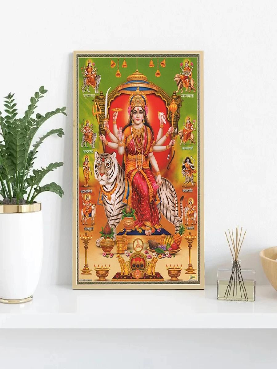 Durga Goddess Vintage Indian G - огляд і ціна Home Decor Indonesia