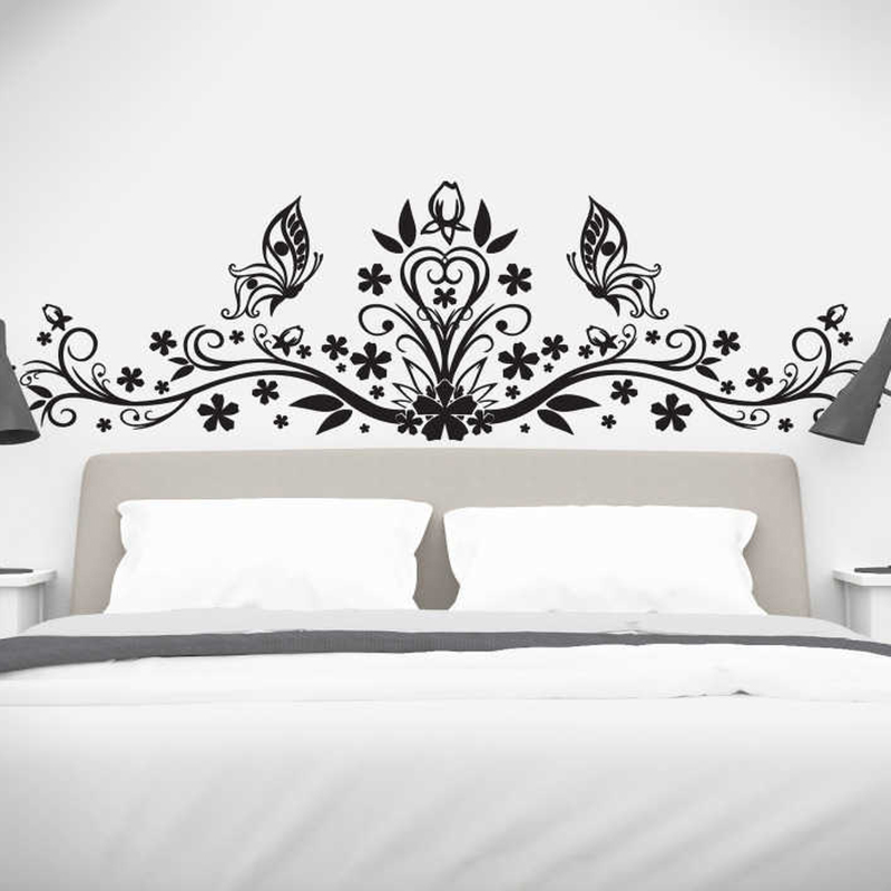 Large Butterfly Floral Headboa - огляд і ціна Home Decor Indonesia