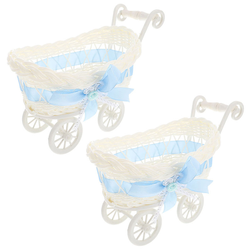 1Pcs Basket Baby Cart Stroller - огляд і ціна Rattan Plant Basket