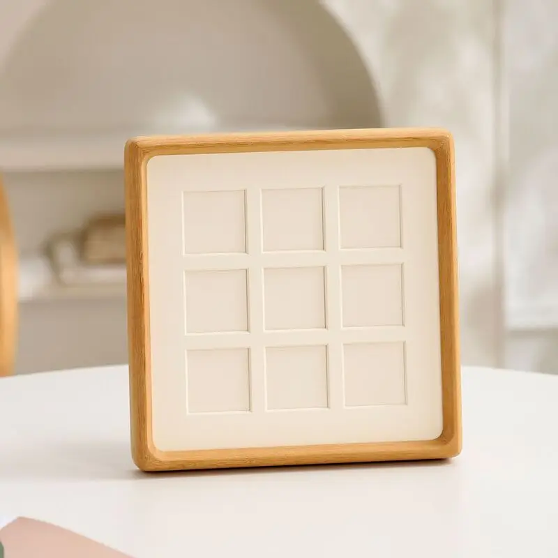 Square Wooden Photo Frame  Tea - огляд і ціна Bamboo Photo Frame
